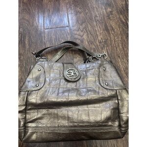 Sag Harbor Metallic Shoulder Bag